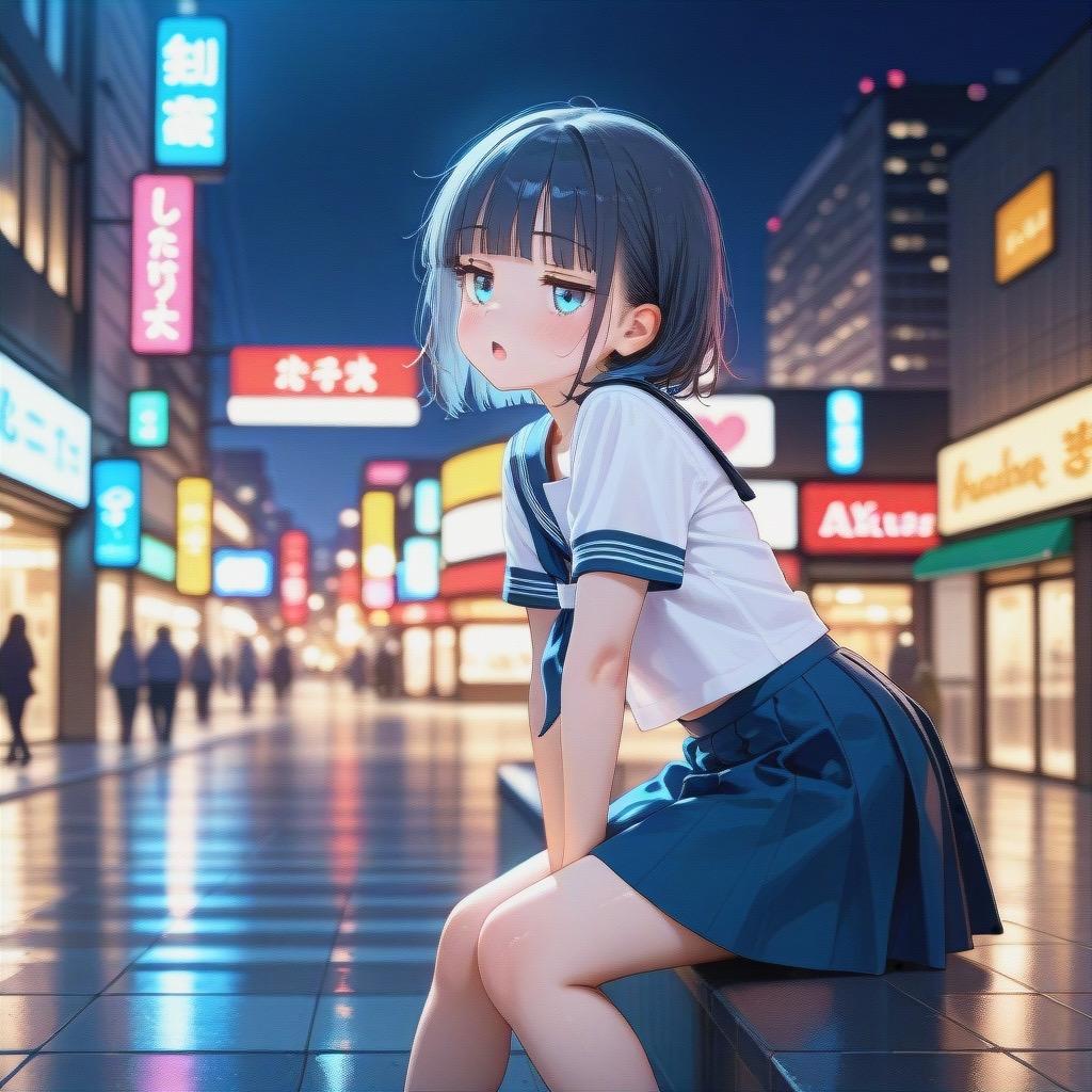 制服少女 | の人気AIイラスト・グラビア