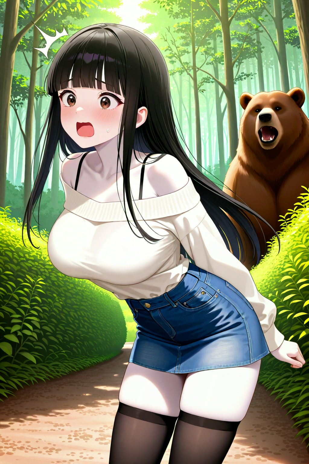 うちの子と森の熊さん