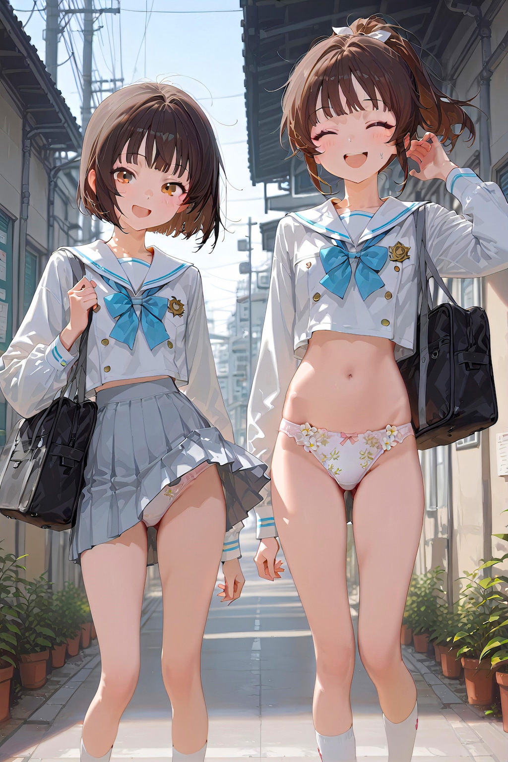 ペガちゃん！今日なんか変だよ！アレ～テヘヘ