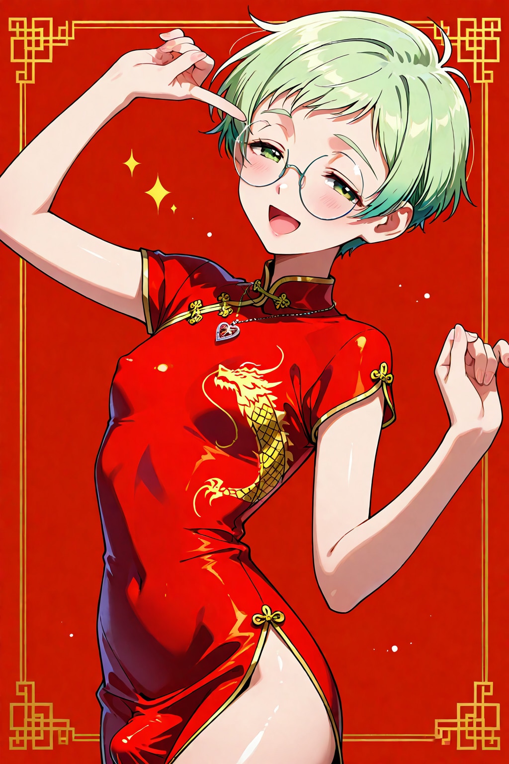 Midori China dress