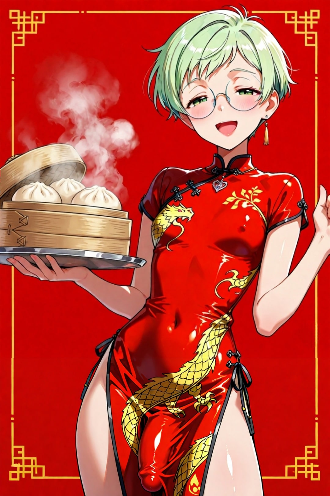 Midori China dress | の人気AIイラスト・グラビア