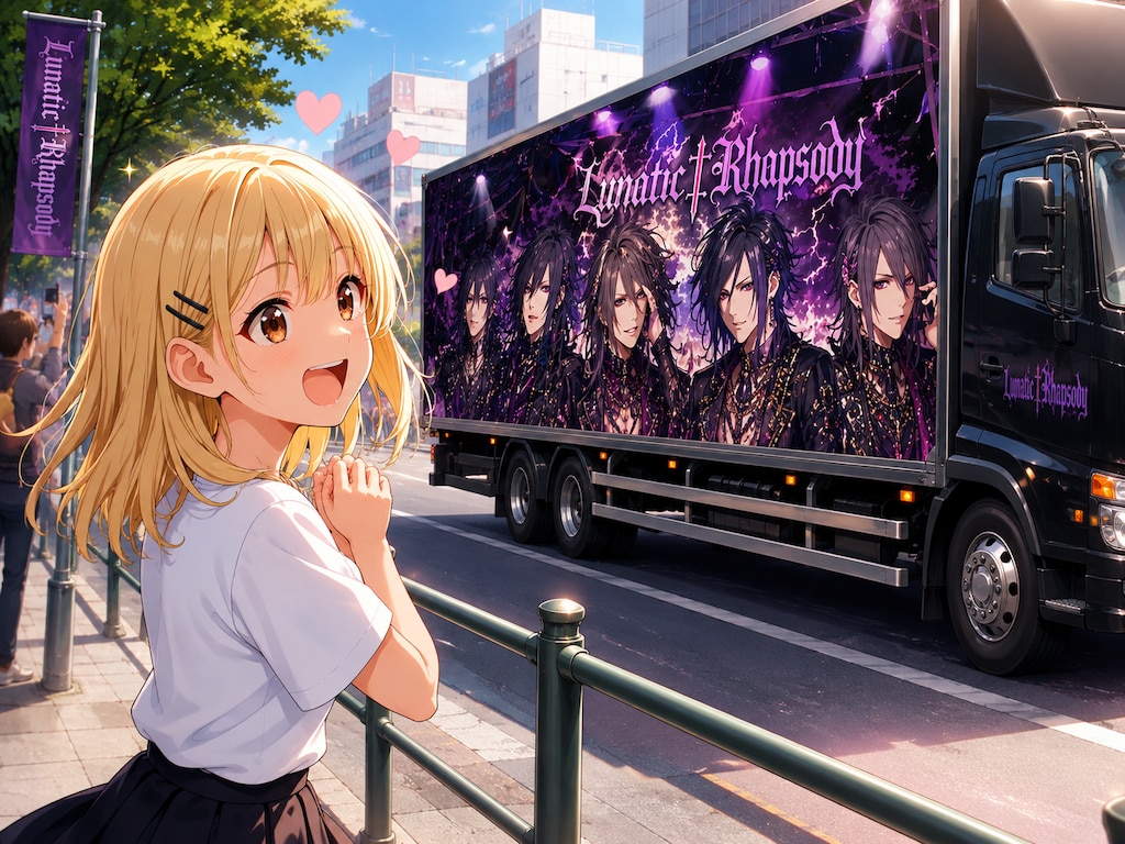アドトラックin推し活ちゃん