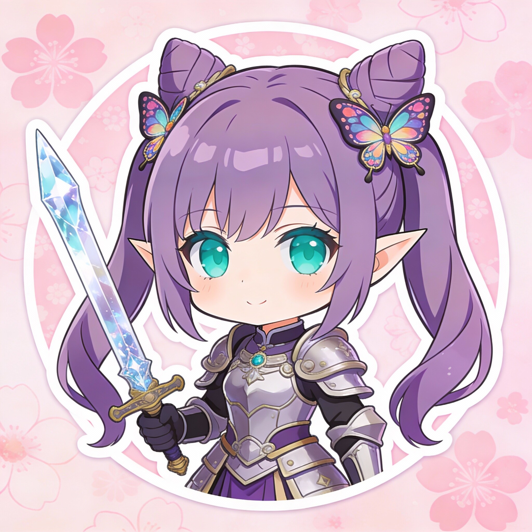 すみれちゃんシール