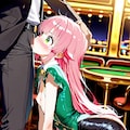SALTでピンク髪カジノディーラー(R18) 3枚目