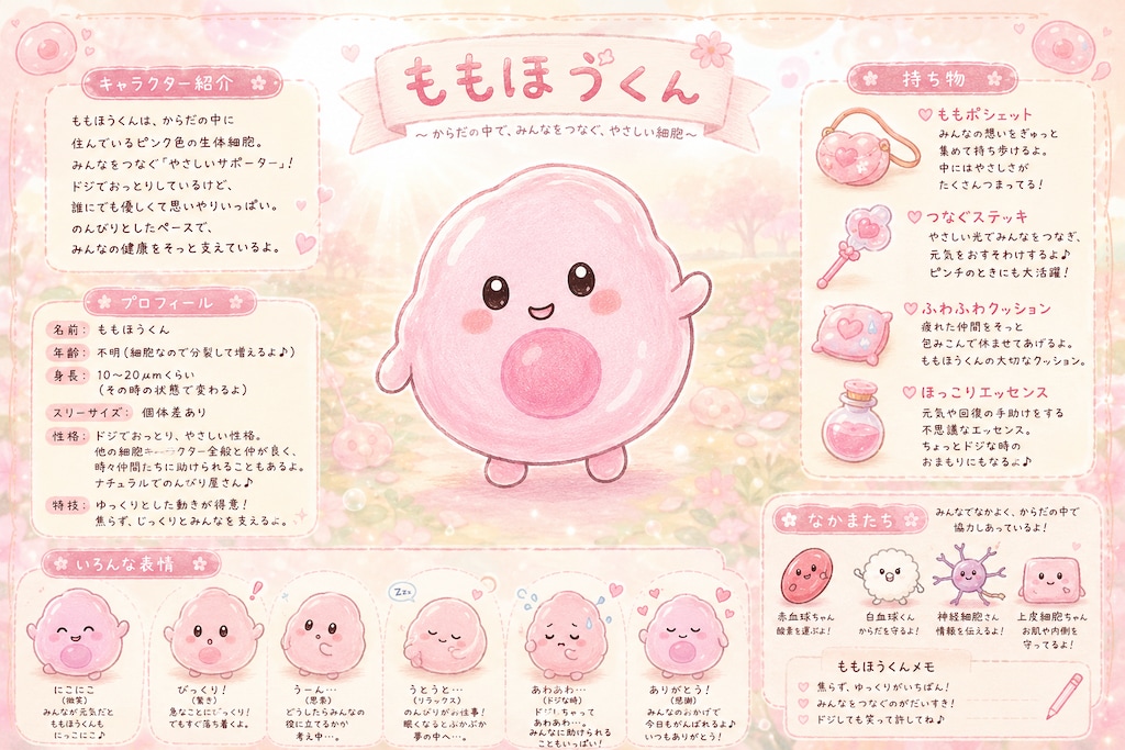 ももほうくん キャラシート