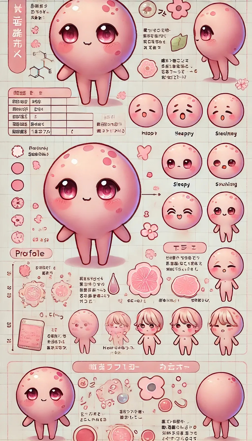 ももほうくん キャラシート