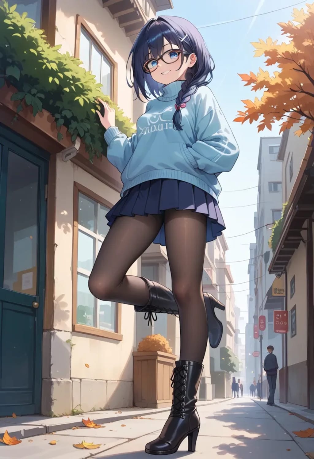 ハイヒールブーツ