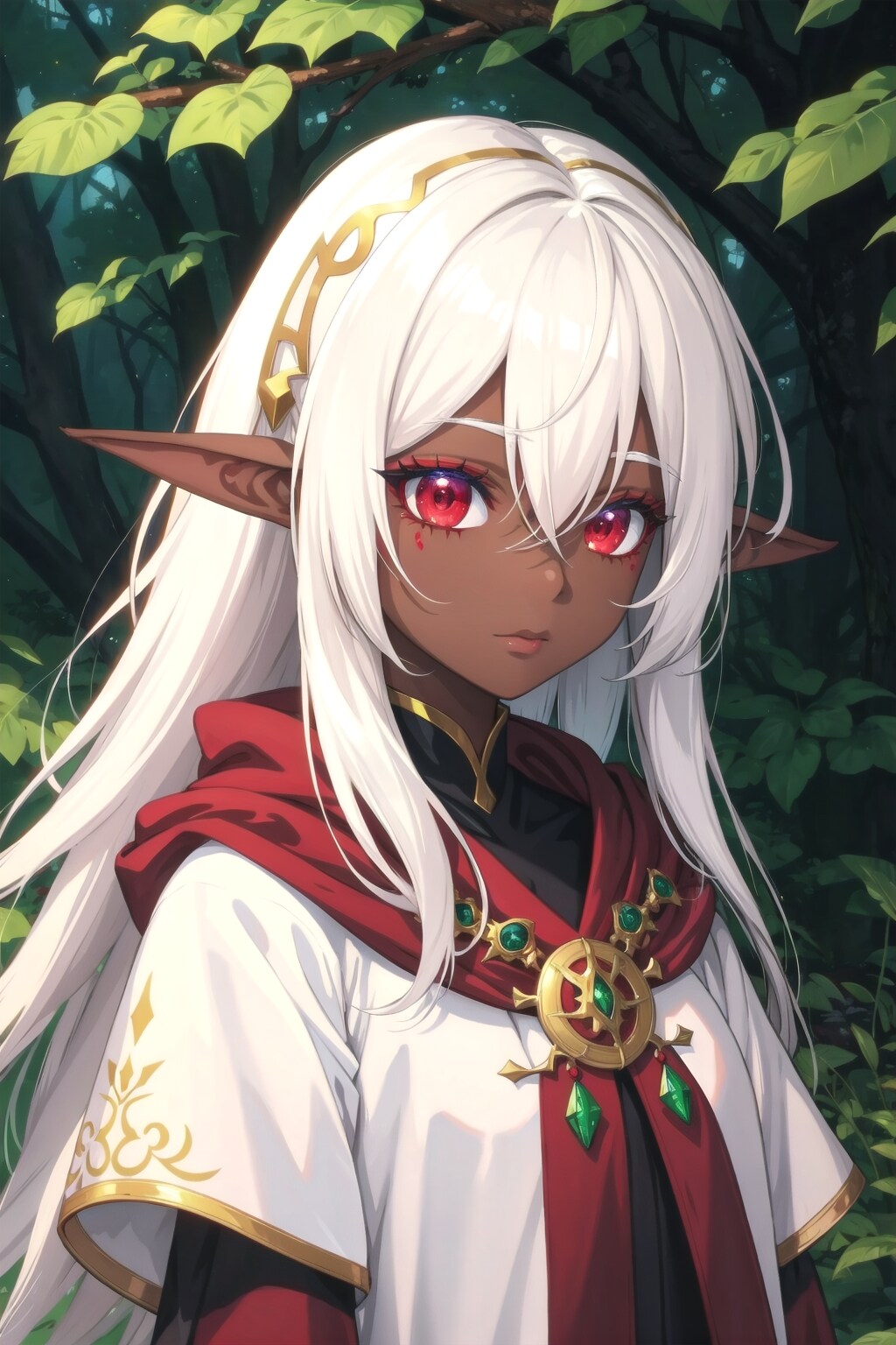 美少女ダークエルフ