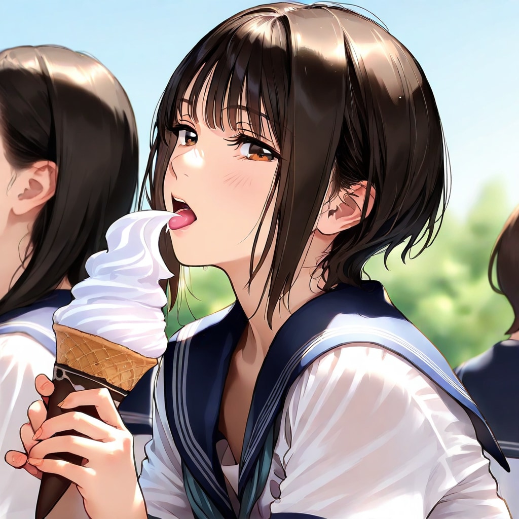 ソフトクリームチャレンジ