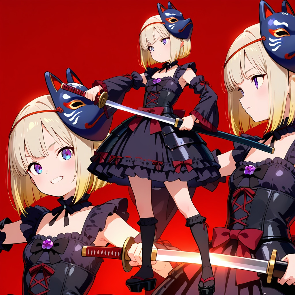 【おまけ】黒い巫女