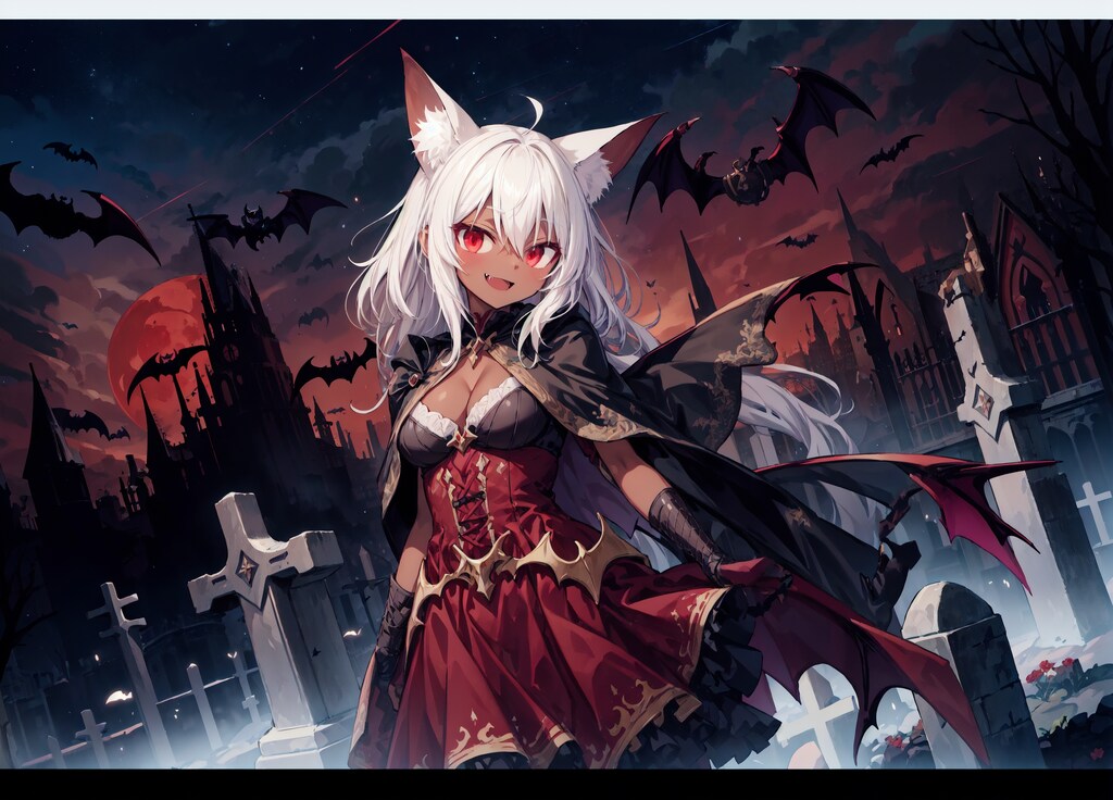 ヴァンパイア狐娘