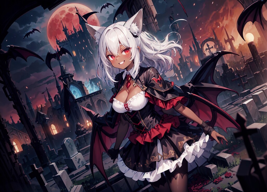 ヴァンパイア狐娘