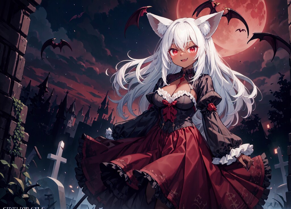 ヴァンパイア狐娘