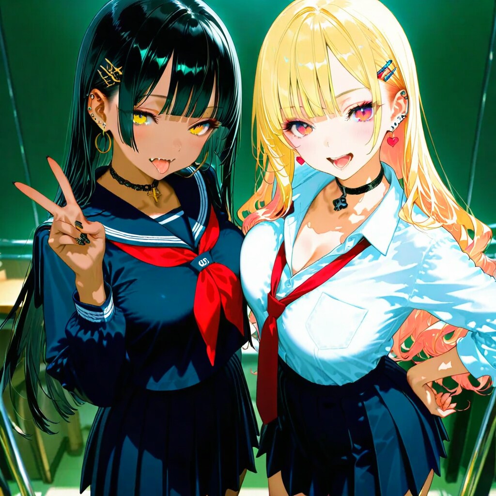 DRAGONお試し生成[gyaru]