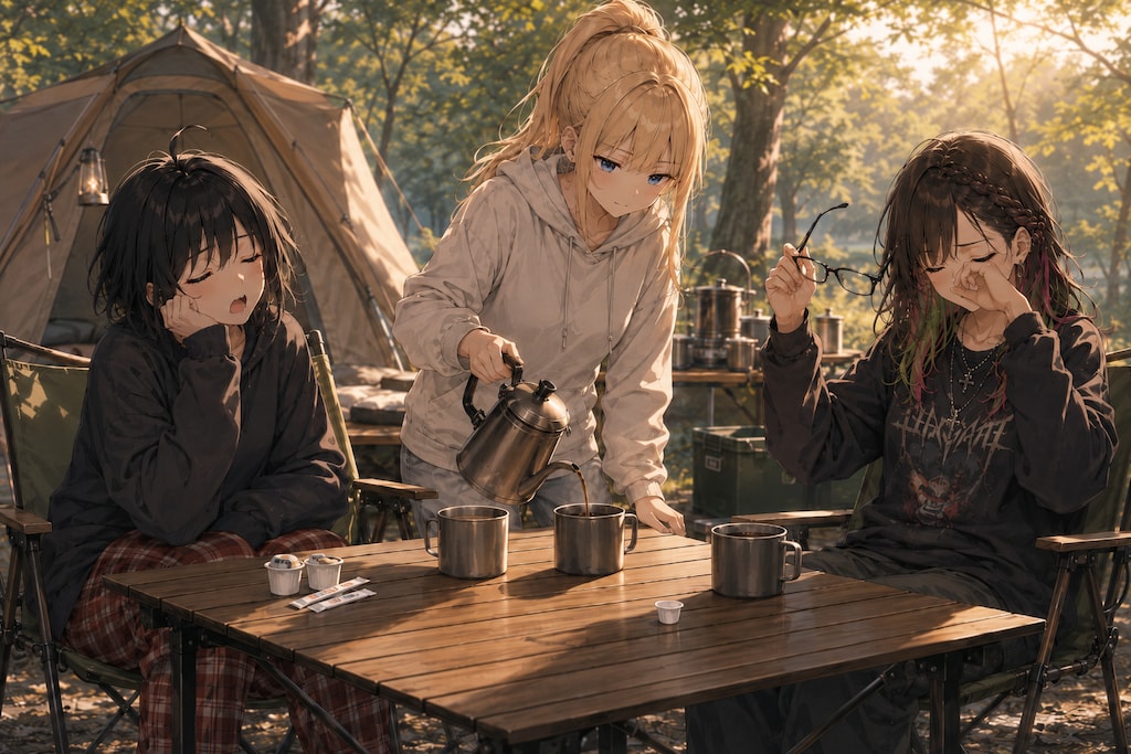 騒いだ次の日のおはよう