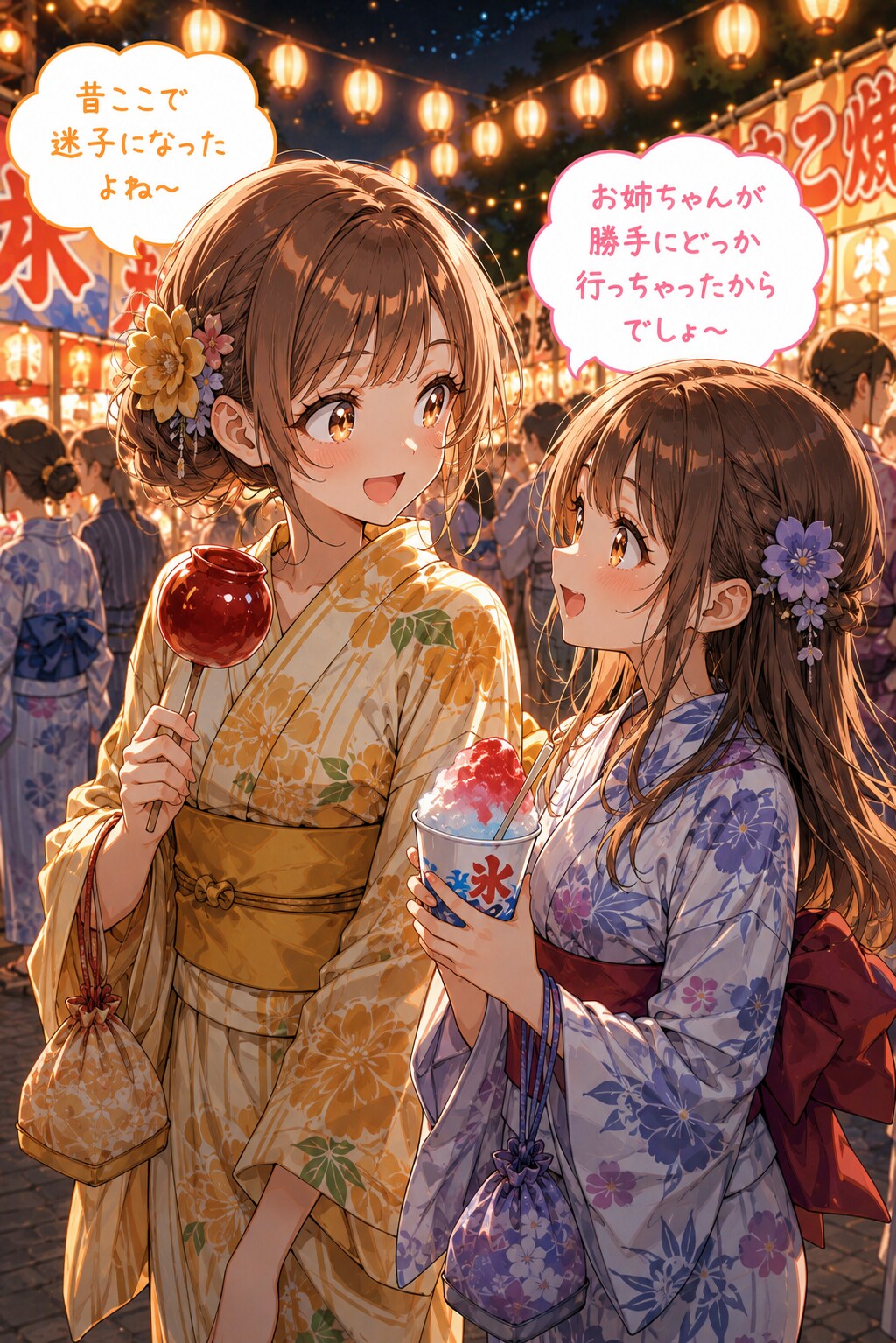 夏祭りの思い出 | の人気AIイラスト・グラビア