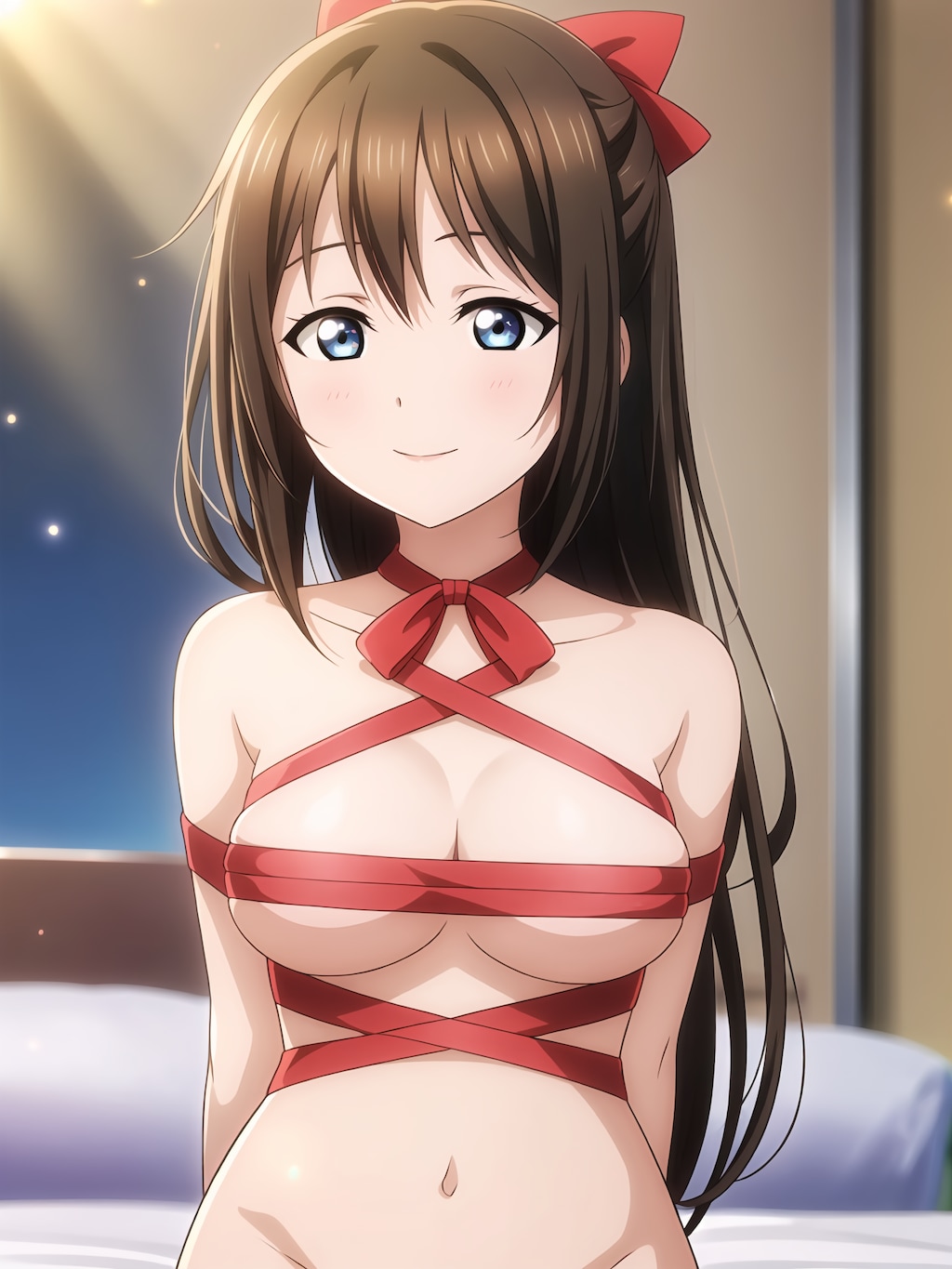 大きいリボンがトレードマーク！