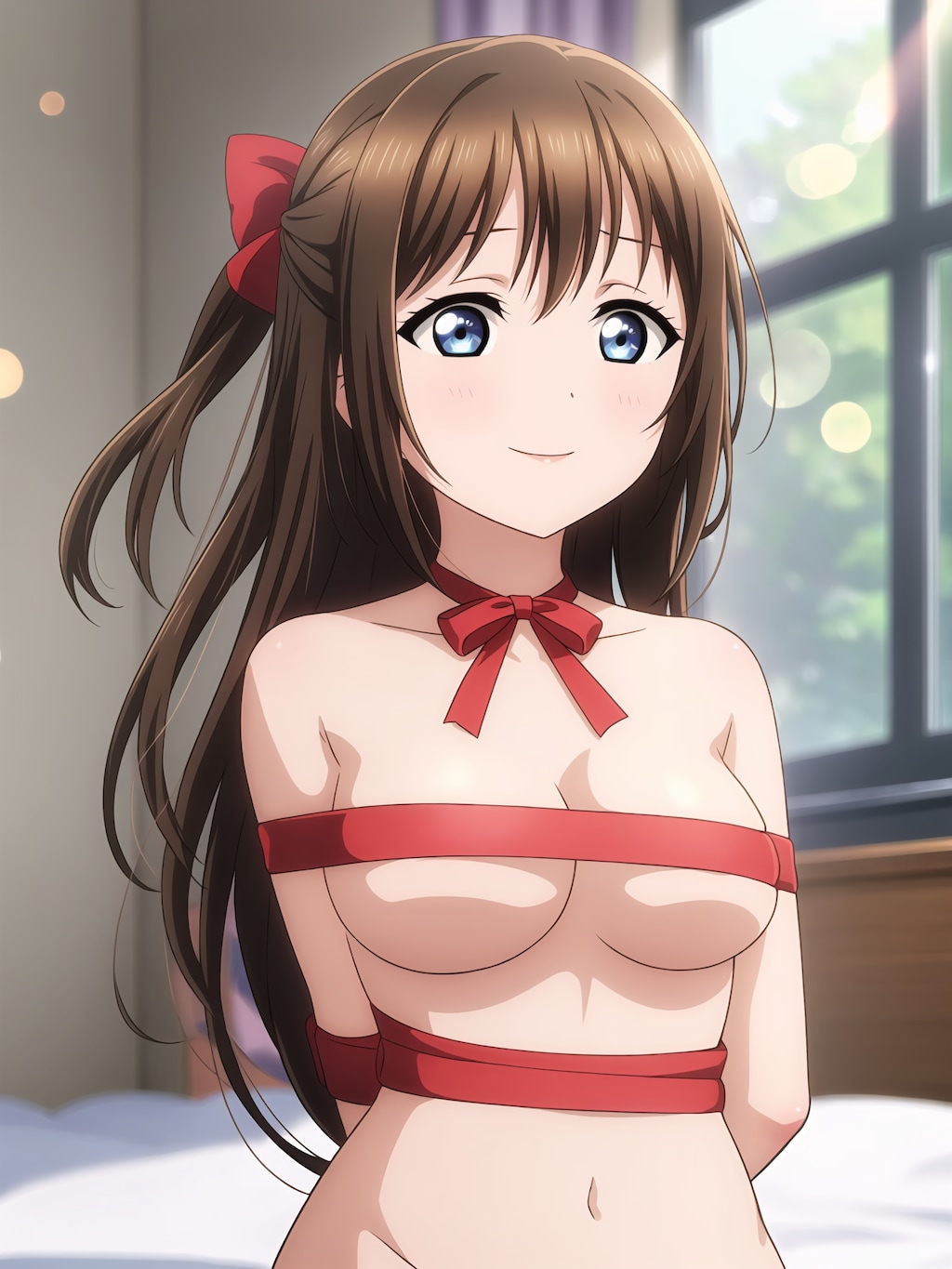 大きいリボンがトレードマーク！