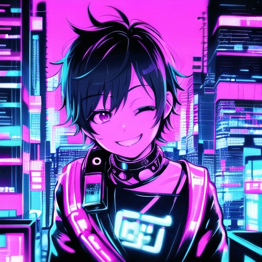 サイバーパンク男子詰