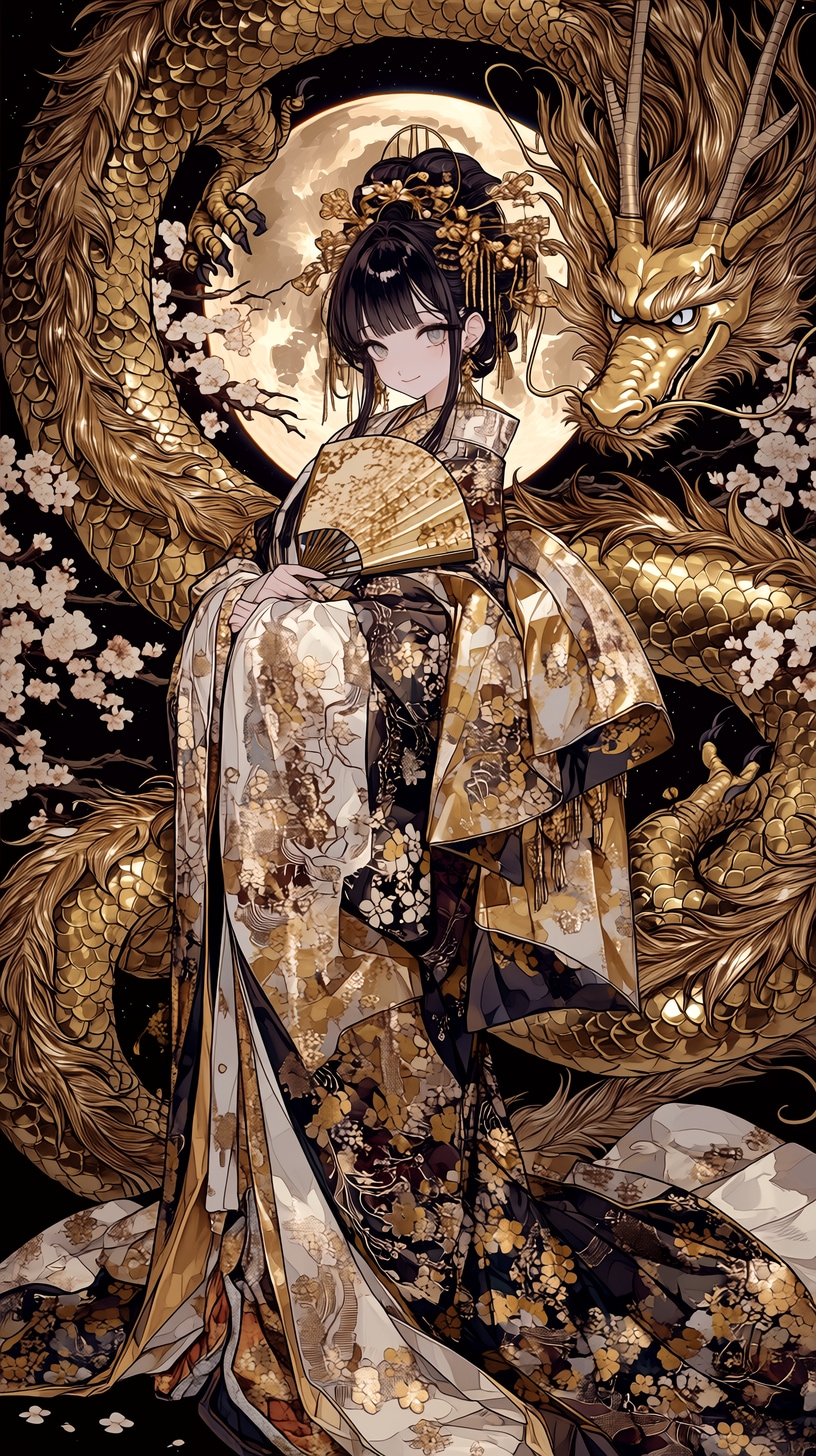 「五龍妃絵巻」