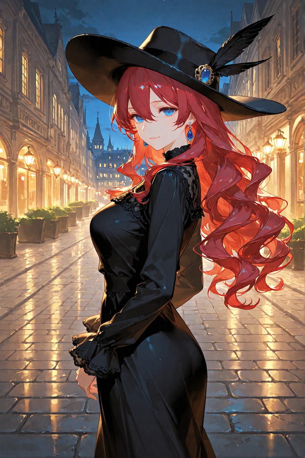 不死の魔女と黒衣の夜