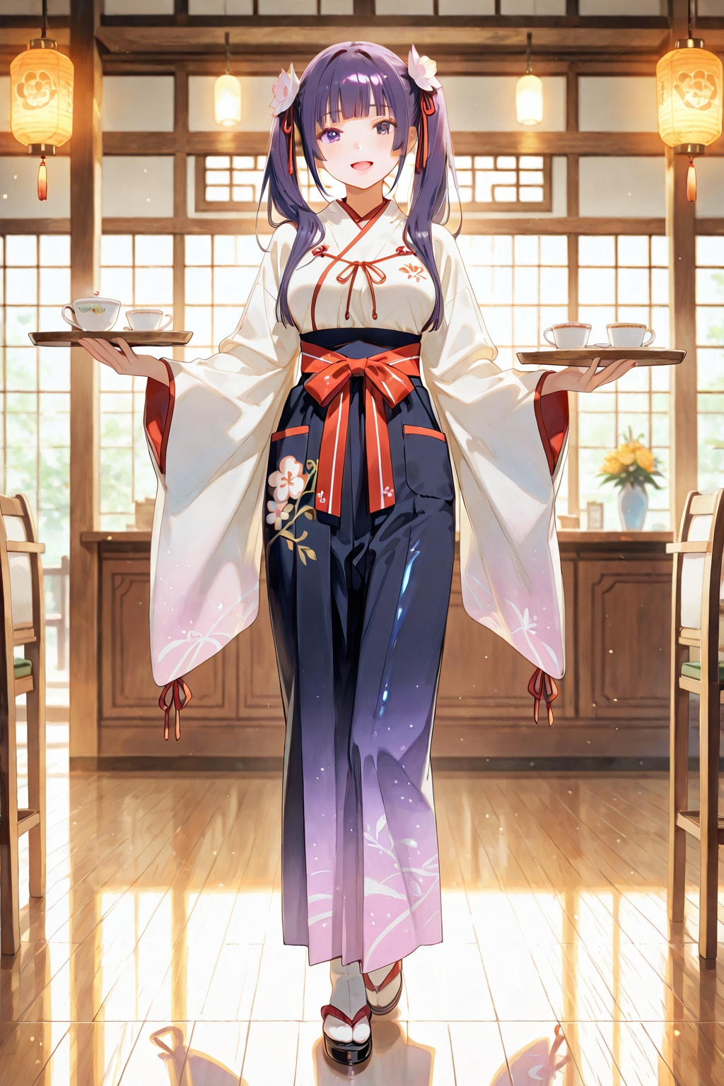 本日限定で和風喫茶AQUAMARINEを開催致します❤️〜絵梨奈ちゃんVersion〜❤️