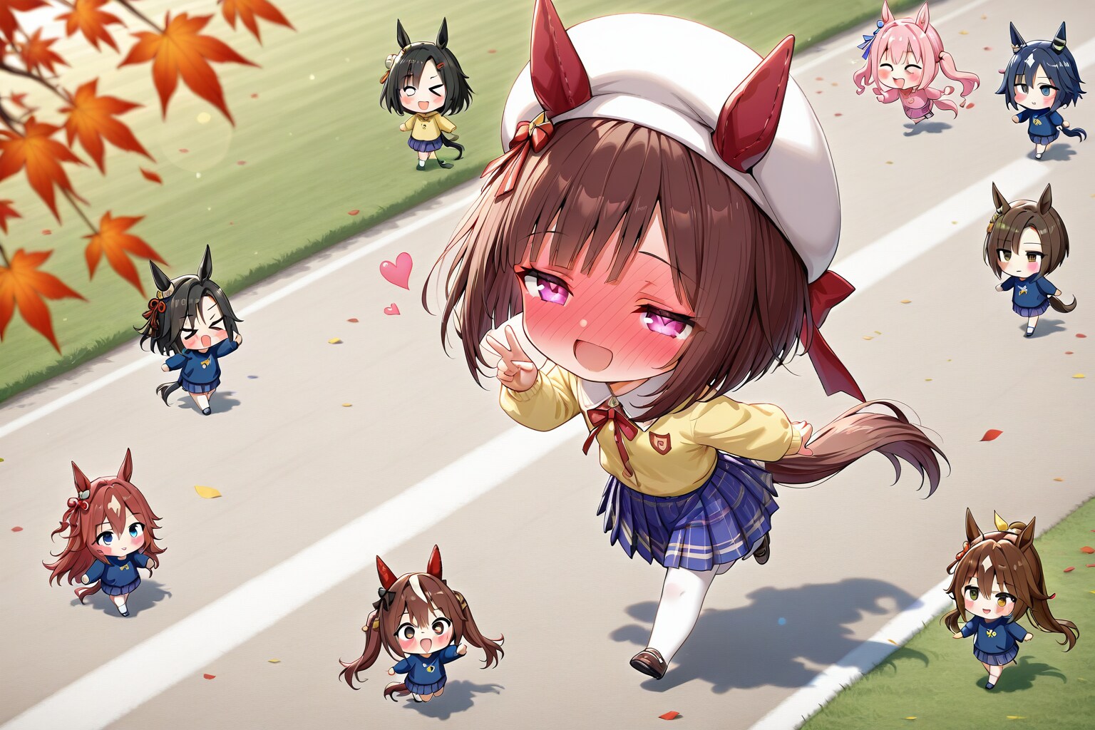 QILIN_ウマちびちゃん。 | の人気AIイラスト・グラビア