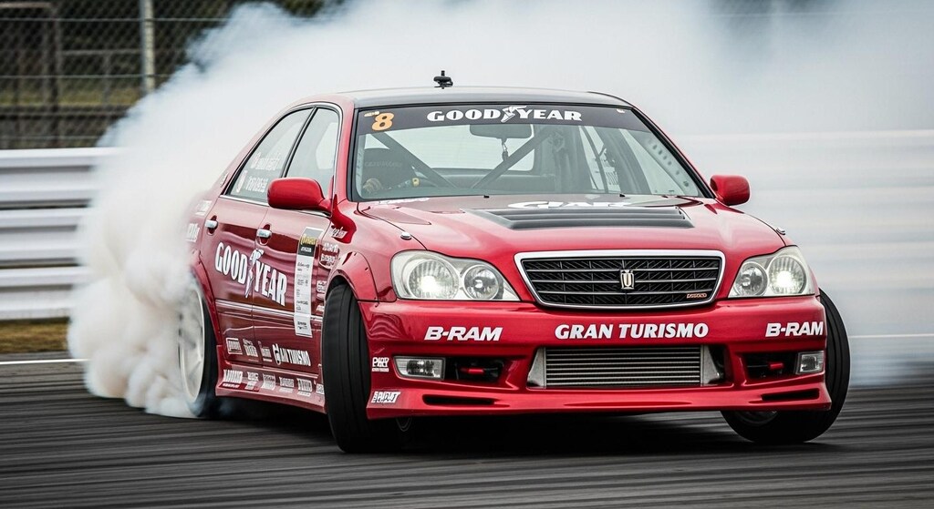 クラウンアスリートのドリ車