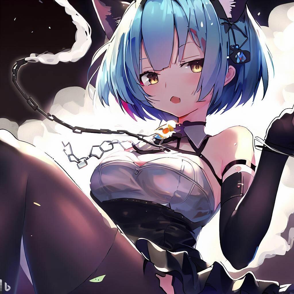 猫耳を付けたレム（その4）