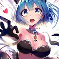 猫耳を付けたレム（その4） 12枚目