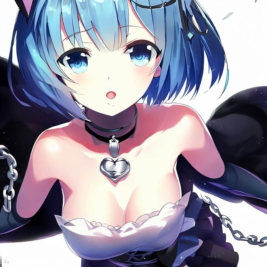 猫耳を付けたレム（その4）