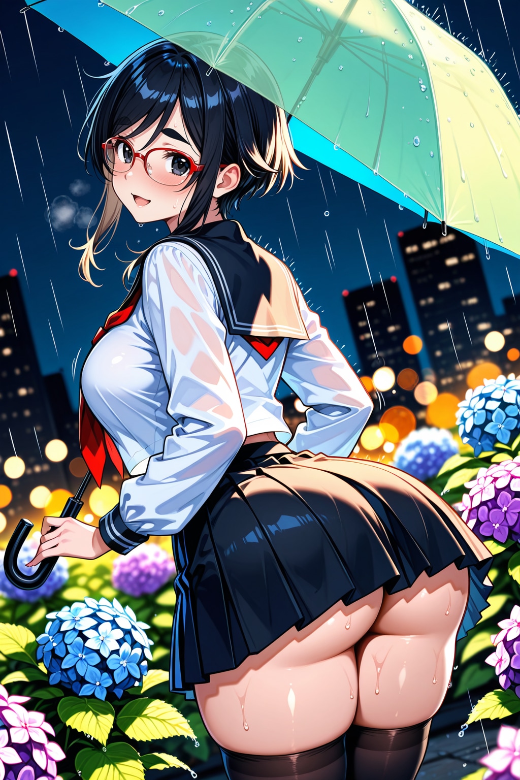 雨の日