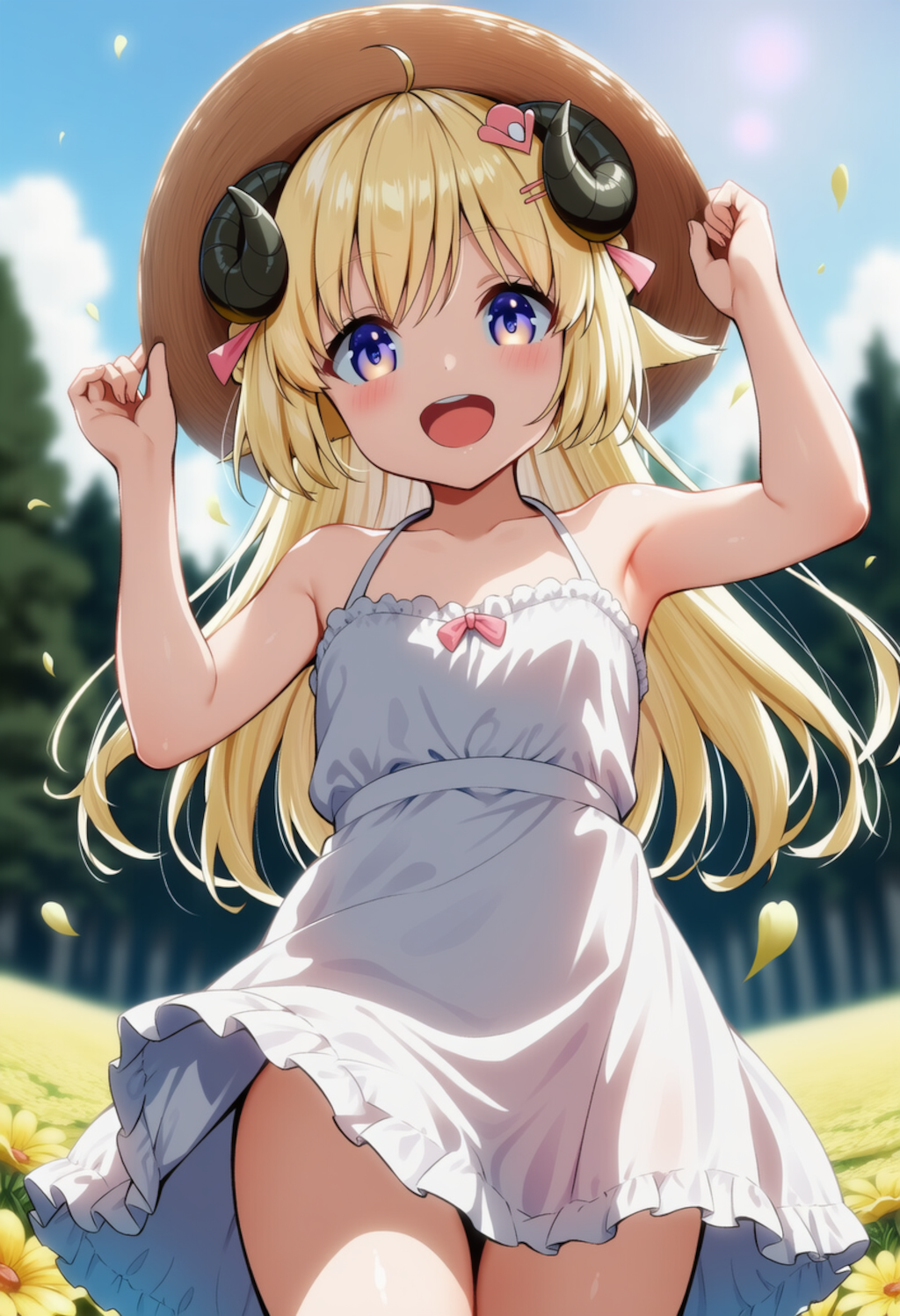 みてみて！かわいいでしょ！（角巻わため）