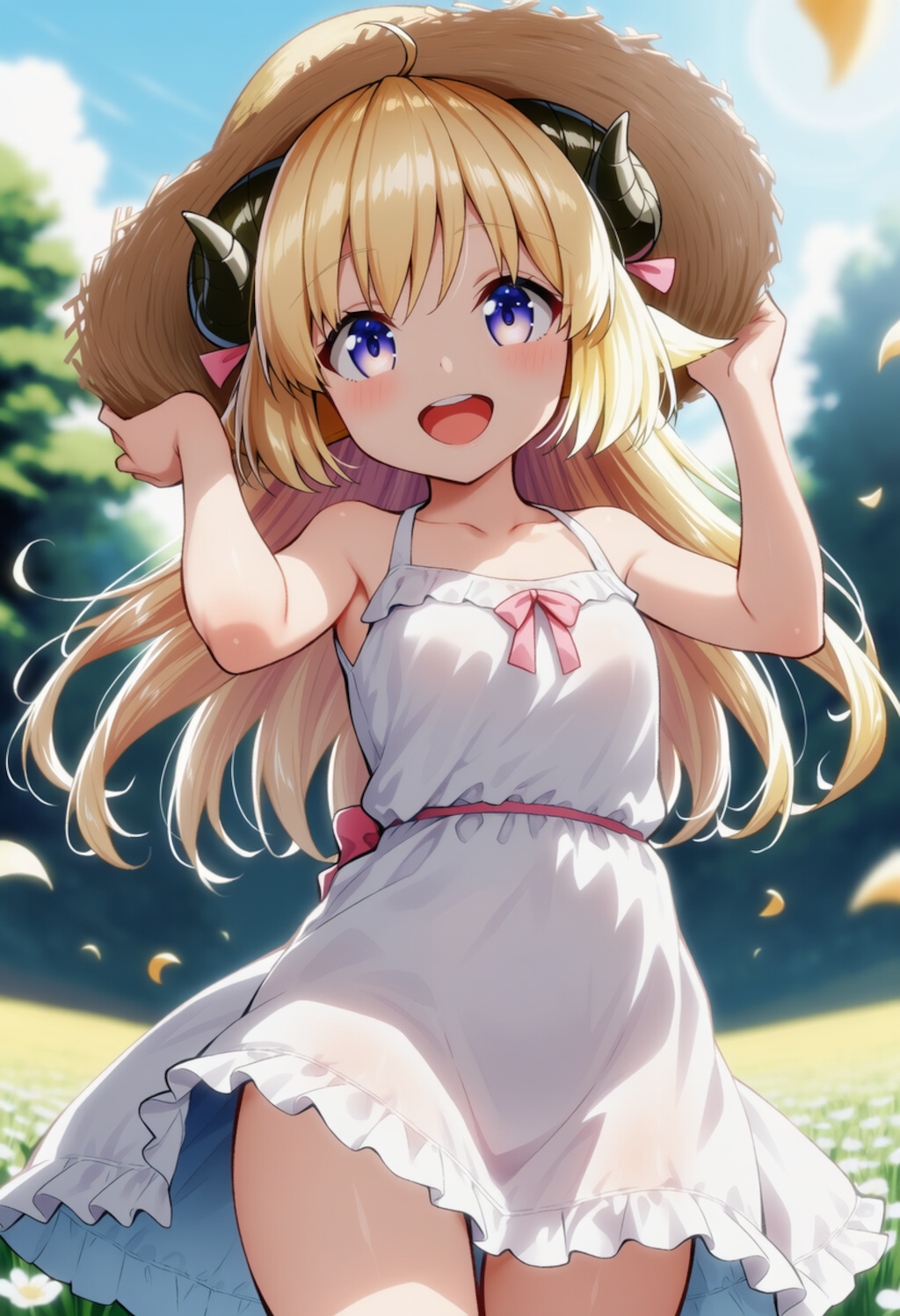 みてみて！かわいいでしょ！（角巻わため）