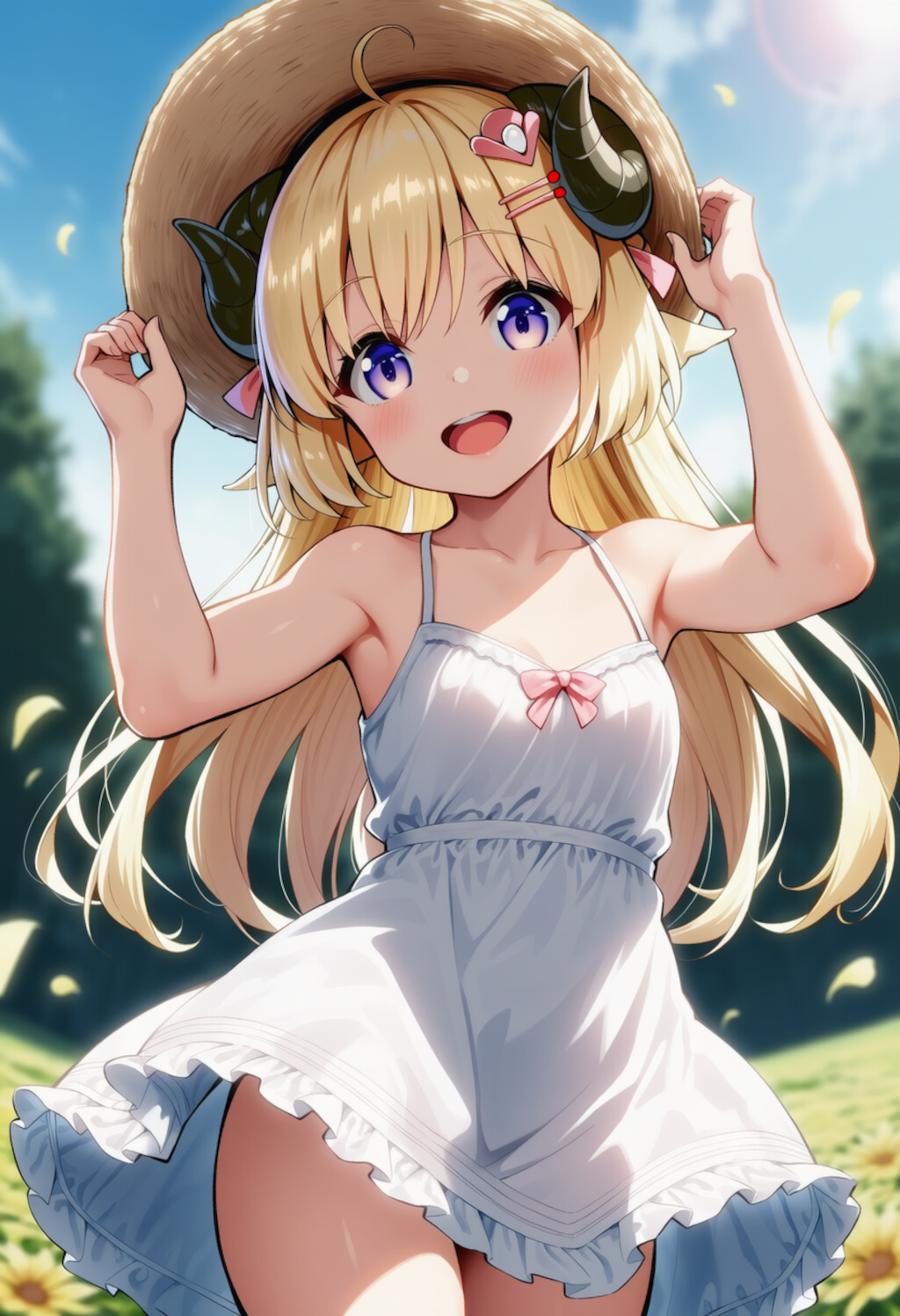 みてみて！かわいいでしょ！（角巻わため）