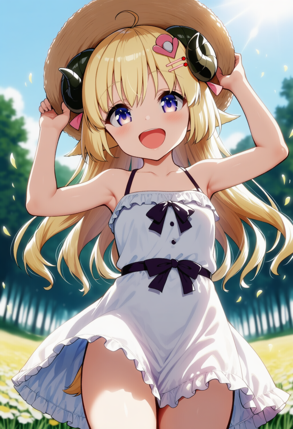 みてみて！かわいいでしょ！（角巻わため）