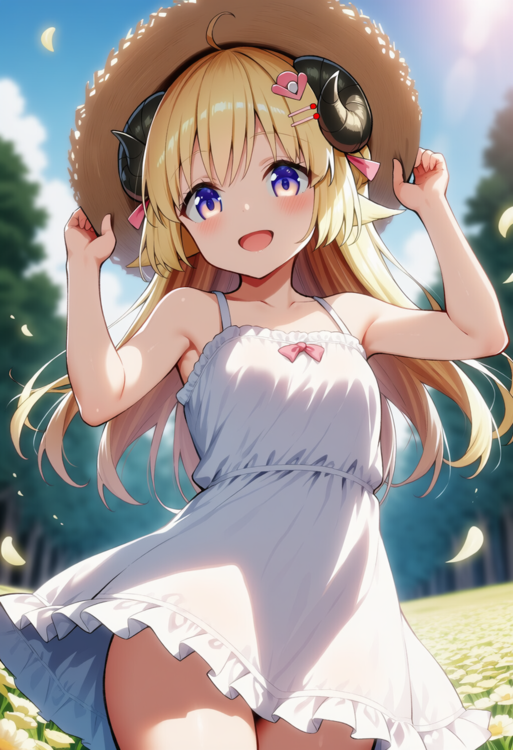 みてみて！かわいいでしょ！（角巻わため）