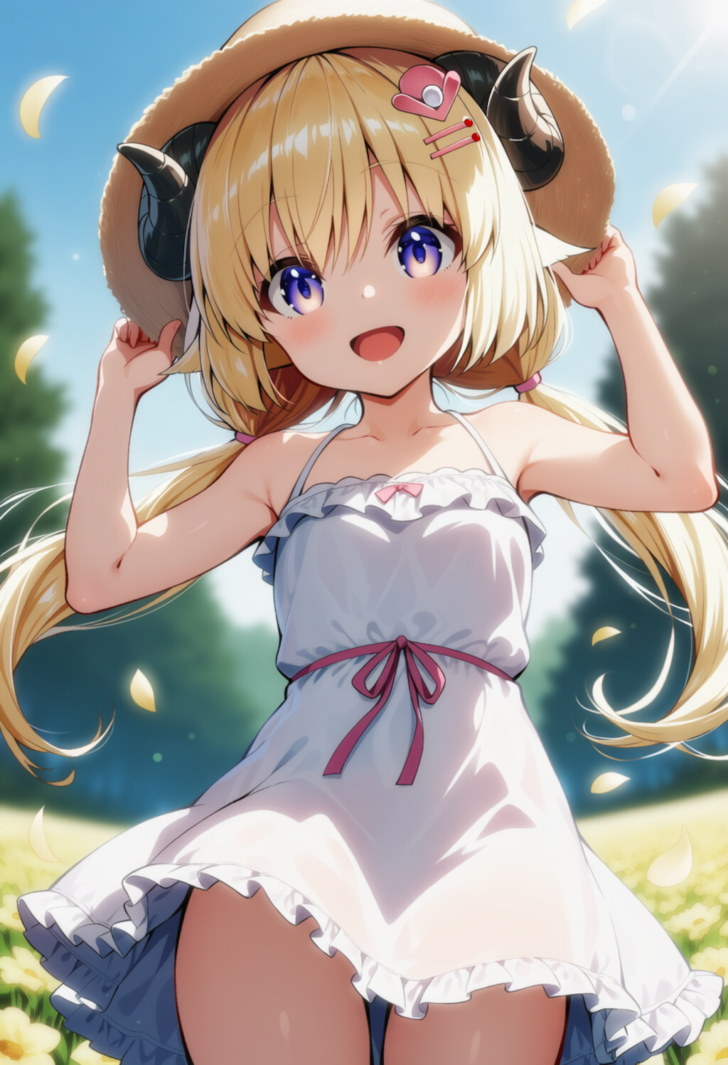 みてみて！かわいいでしょ！（角巻わため）