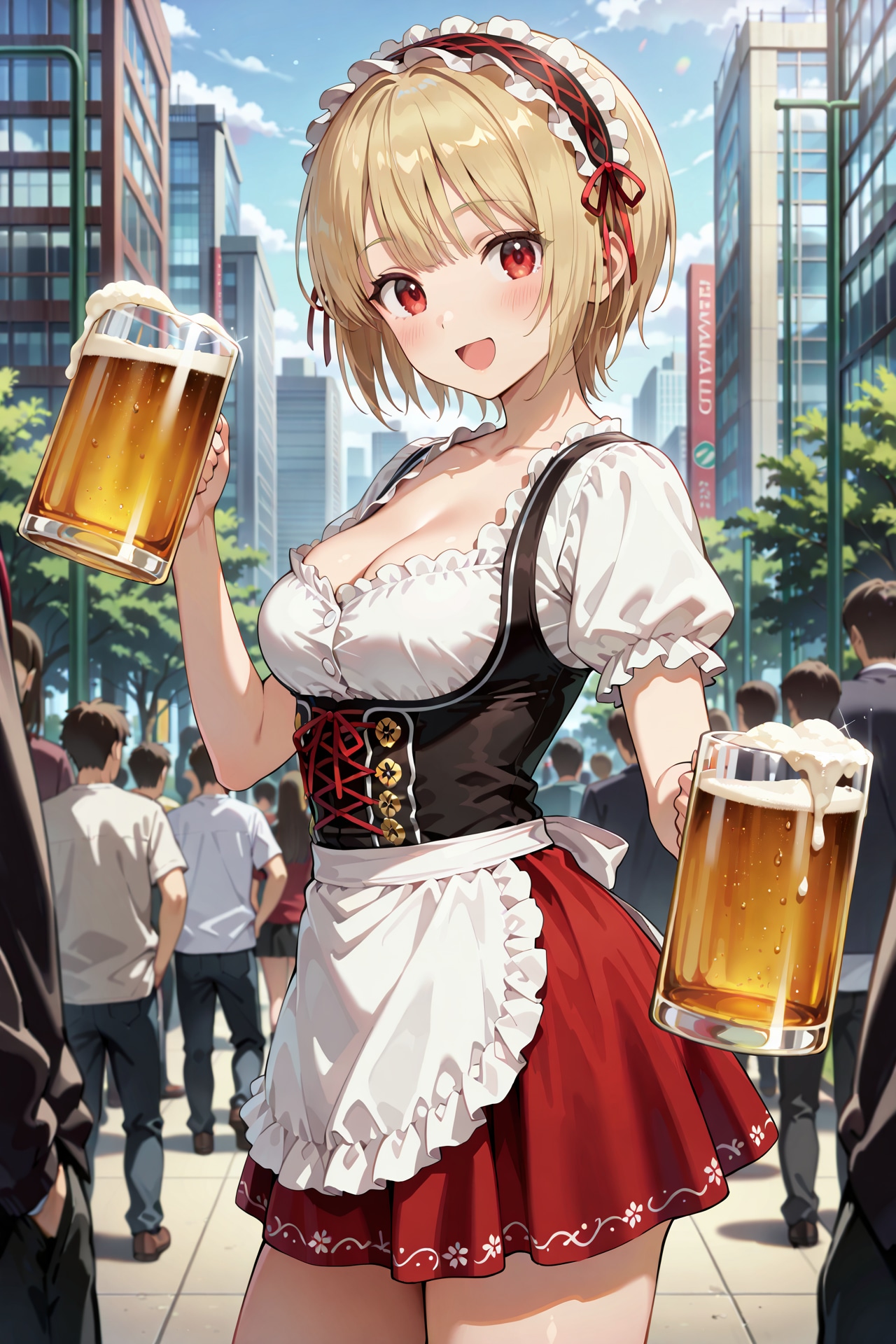 ディアンドル娘 Z415 | の人気AIイラスト・グラビア