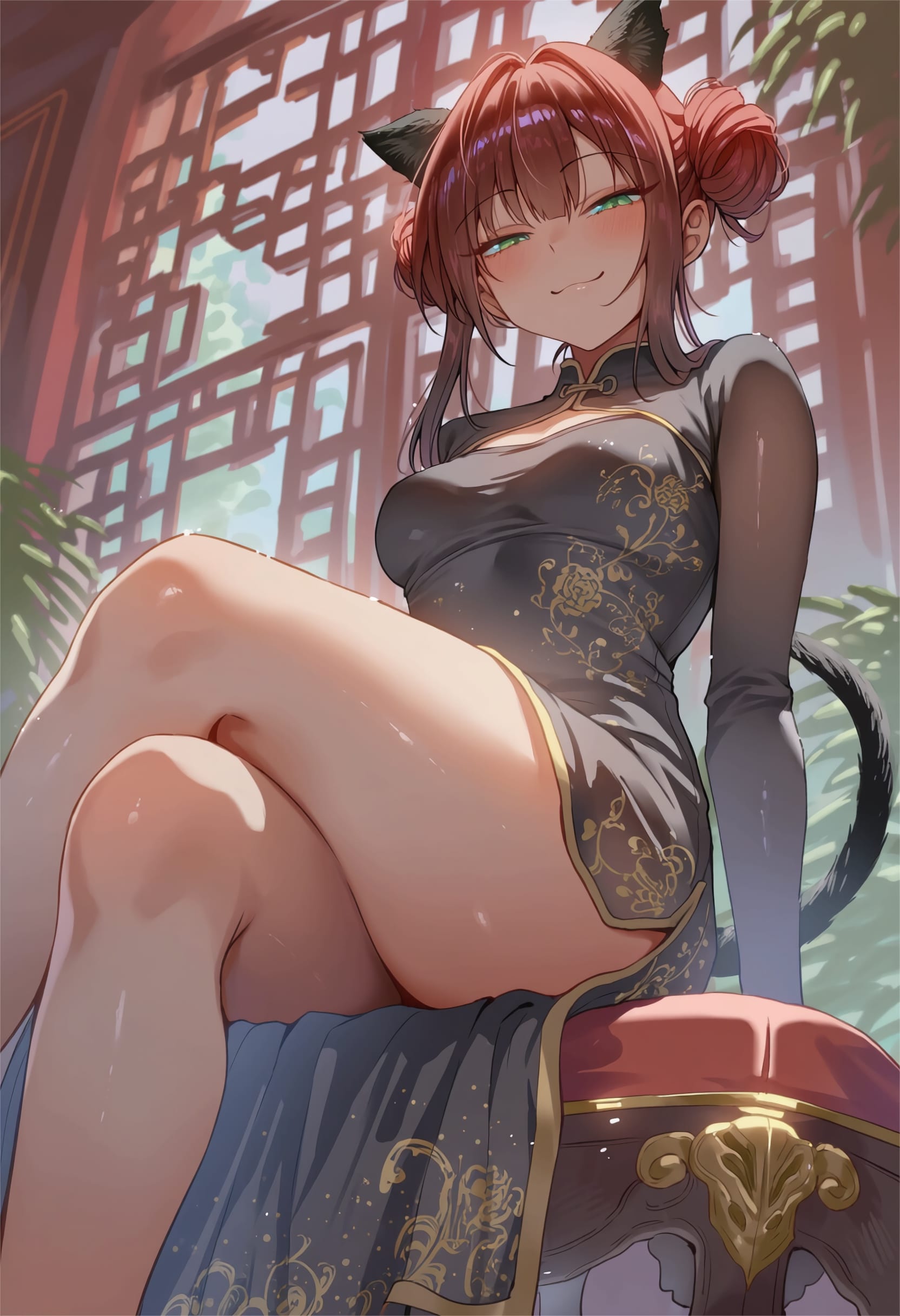 你好〜ふとももそんなに気持ちいいんだ？【赤猫娘】