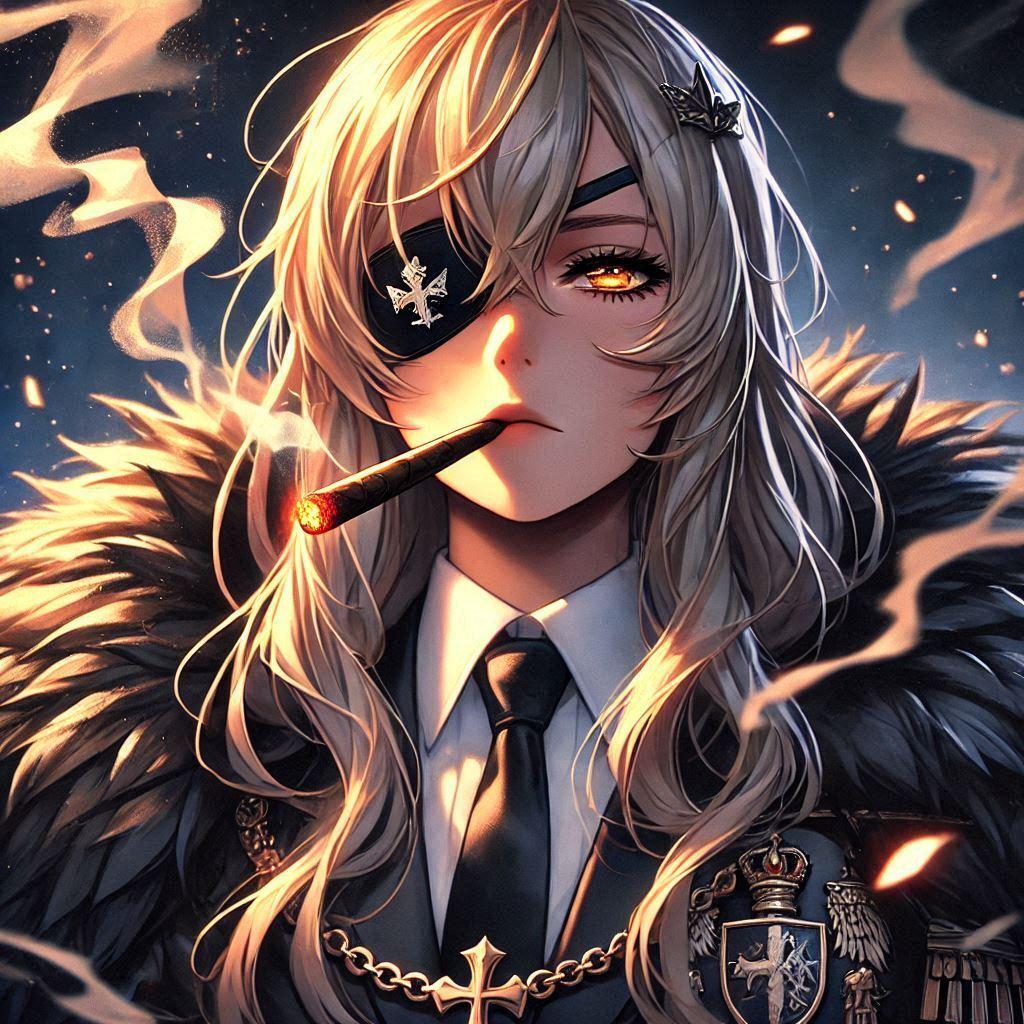 [曲付き]眼帯エリザベス