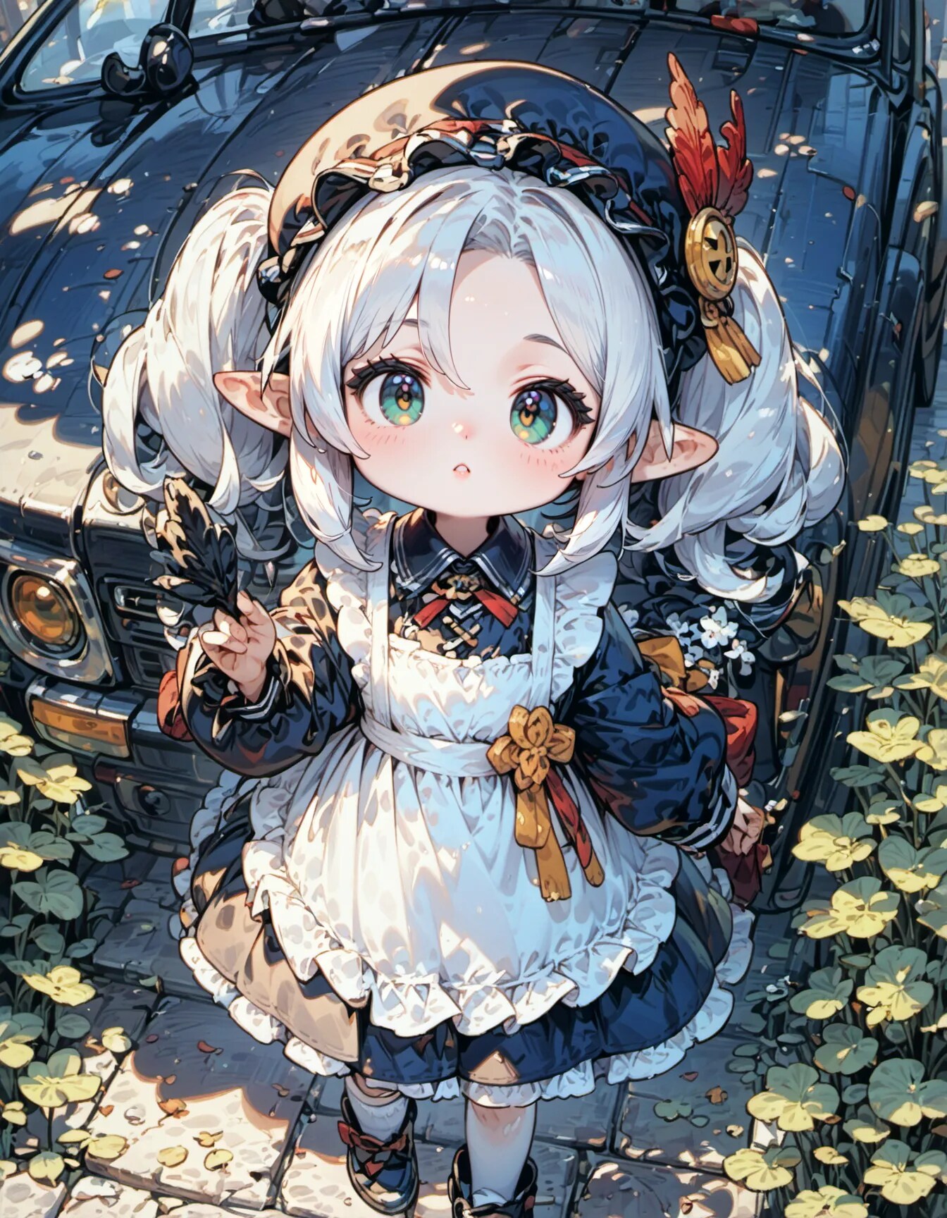Little Elf Maid's Curiosity | の人気AIイラスト・グラビア