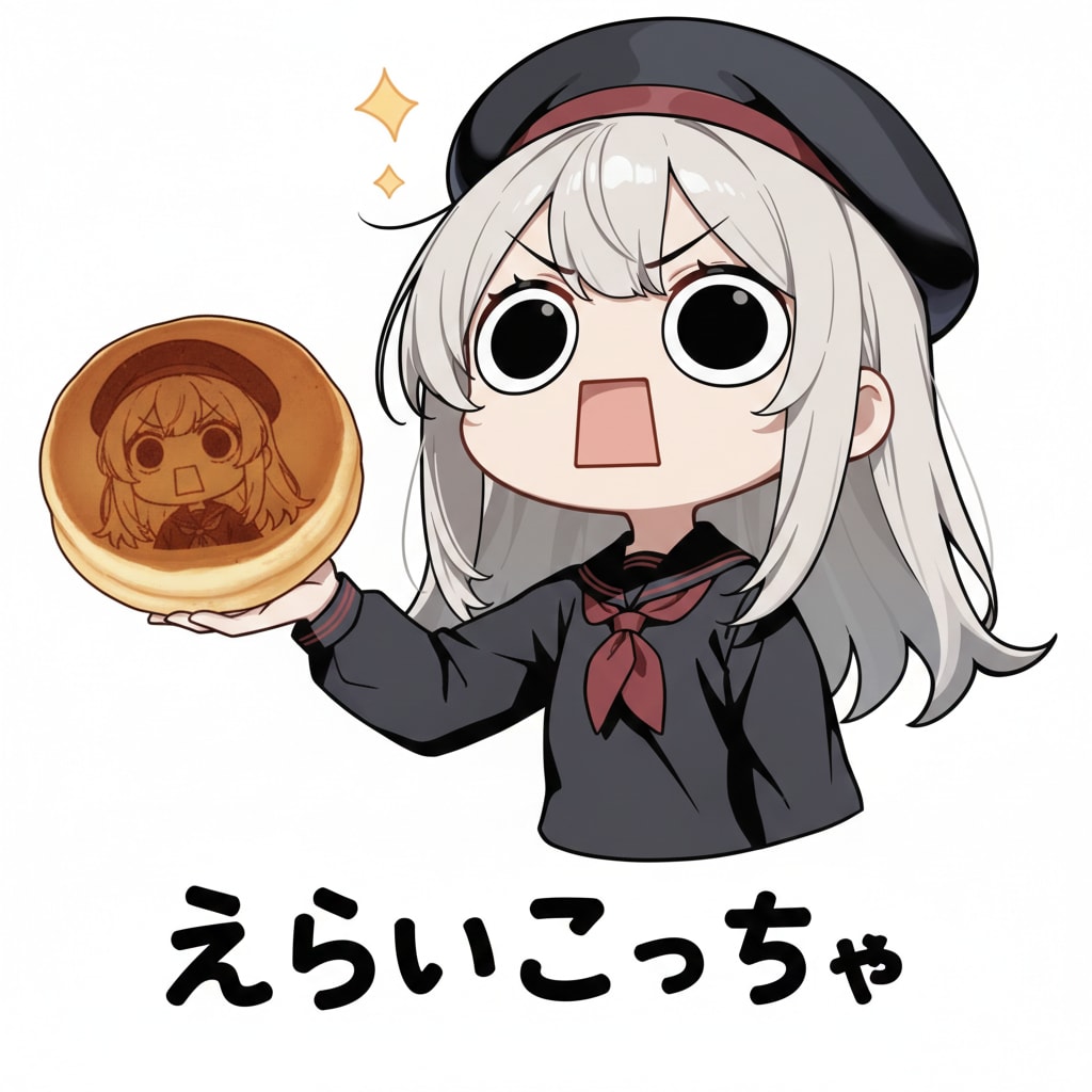 えらいこっちゃ嬢のホットケーキ