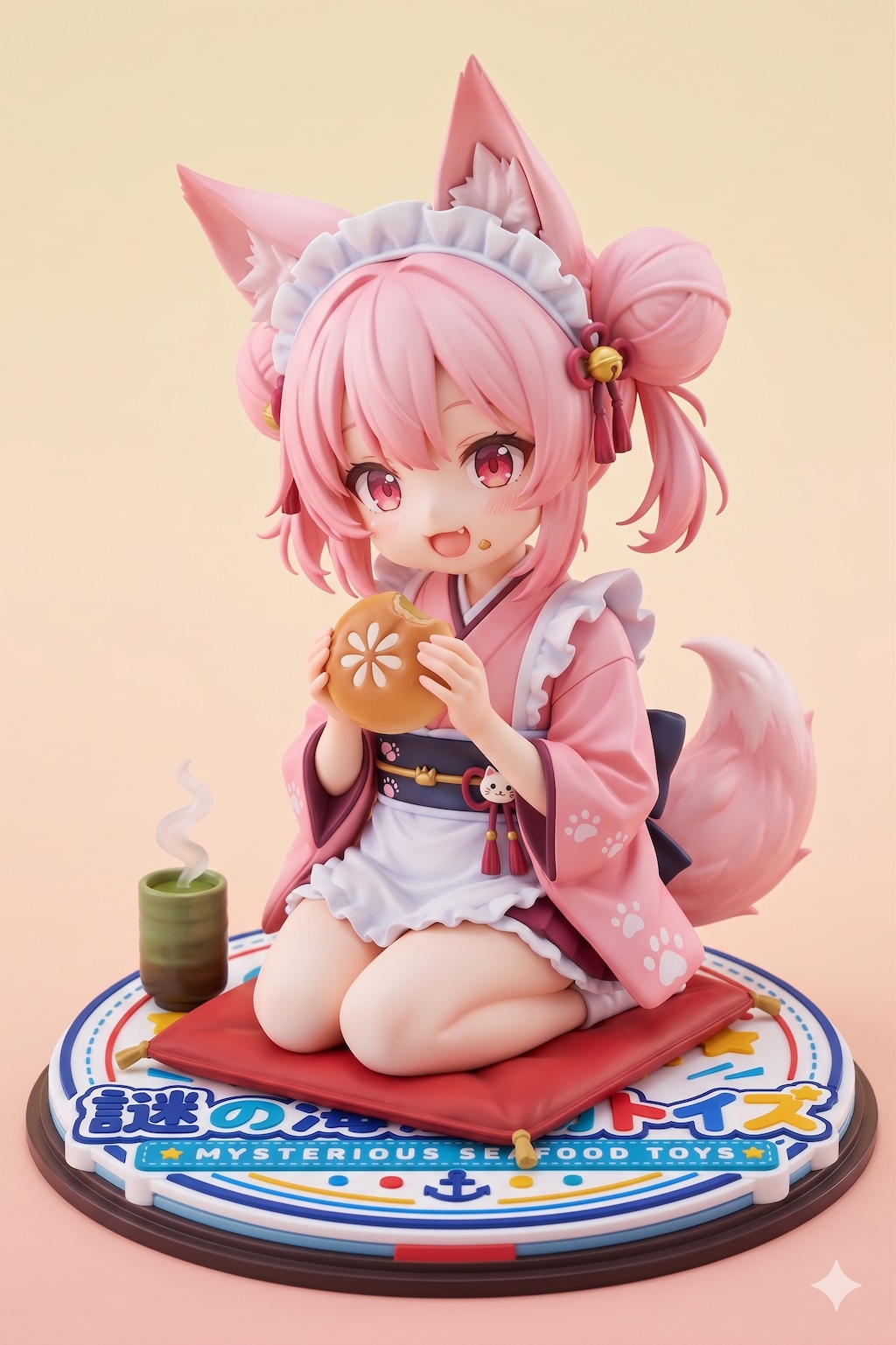 【企画支援】和風喫茶衣装と和菓子