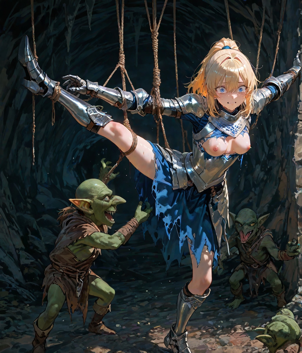 囚われの女騎士