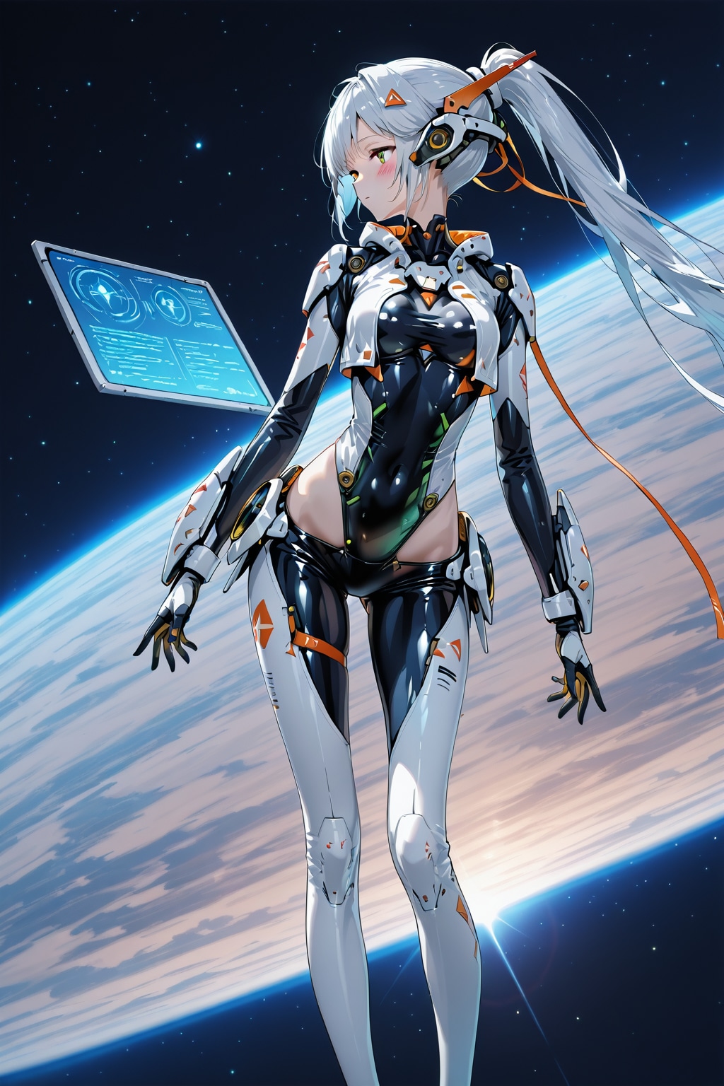 未来の宇宙服 | の人気AIイラスト・グラビア