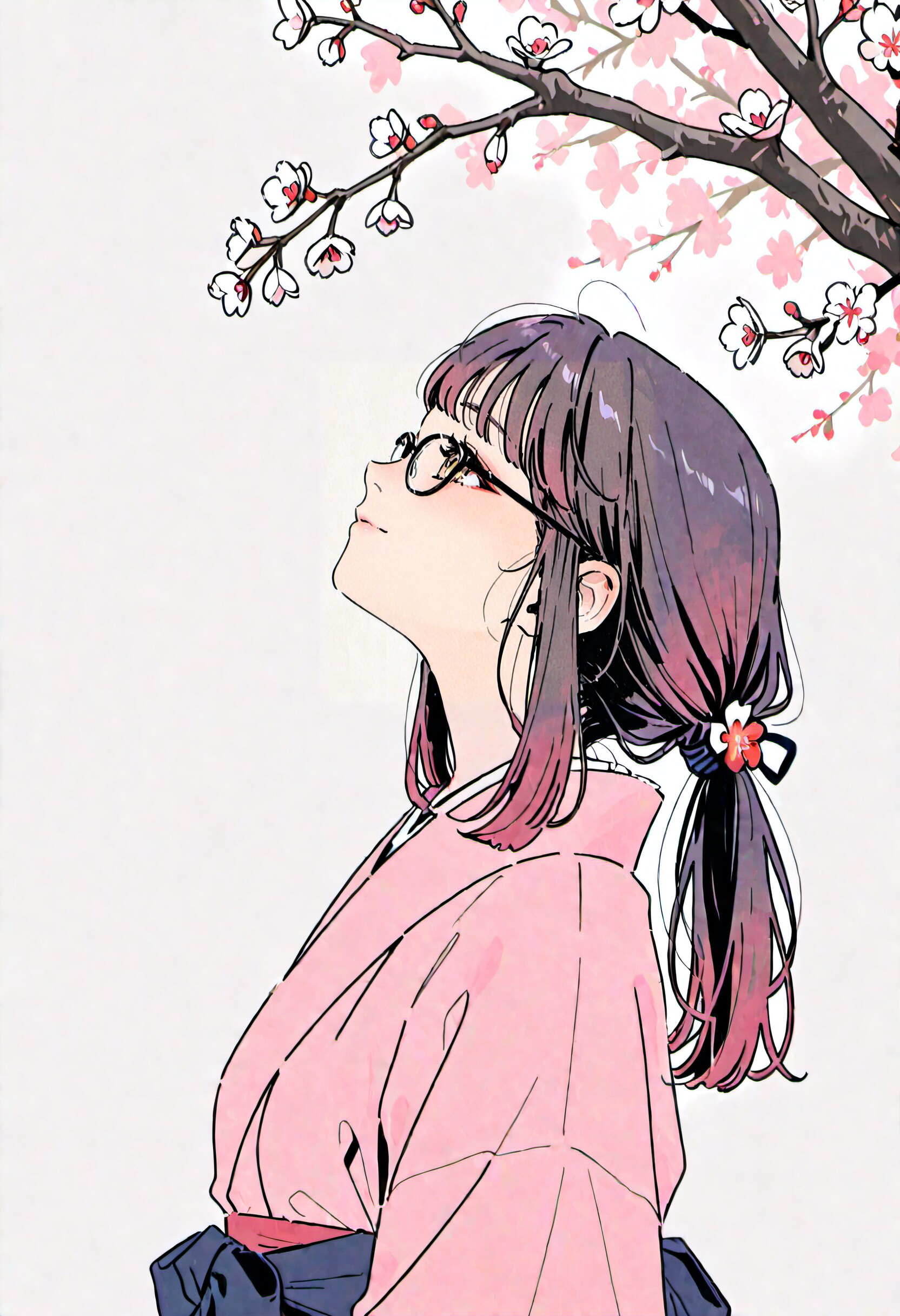 梅、ひと足先に