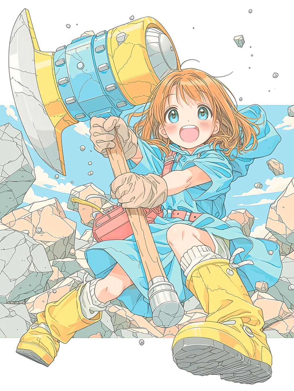 私の自慢のハンマー！