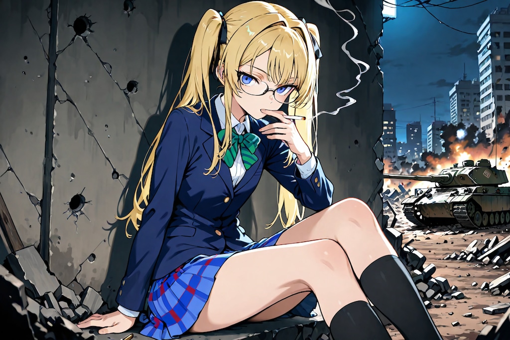 第11駆逐隊　曇天を貫く一筋の硝煙