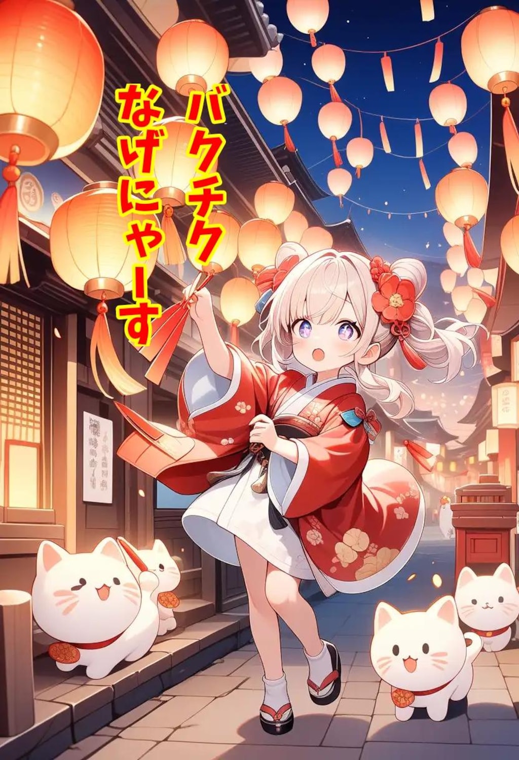 小説『バクチクなげにゃーす！』【ニャンノ世界】